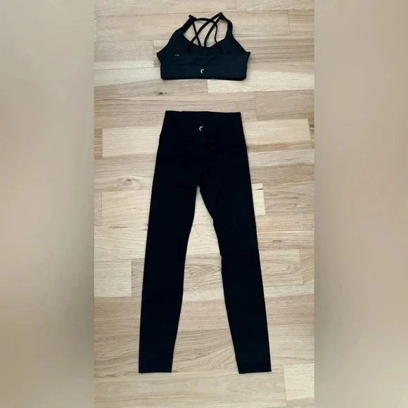 ZYIA ACTIVE Set of Sport Bra & Leggings in black size M/L - Picture 3 of 14